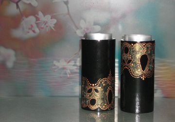 Подсвечники "Золотое кружево"