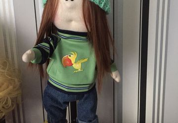 Кукла интерьерная ручной работы