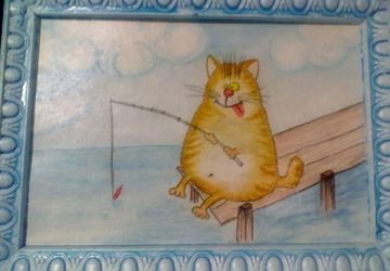 кот рыбак