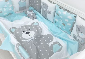 Бортики  Зверушки в кроватку