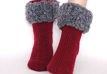 Носки- домашняя обувь