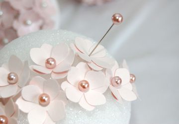 «Цветочное яйцо» декор для Пасхи своими руками.