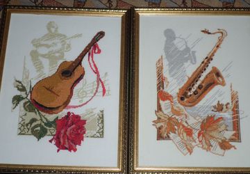 Гитара и Саксофон