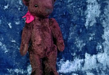 Миша Шоколадкин, авторский мишка тедди в винтажном стиле