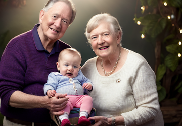 How to make a gift for new grandparents