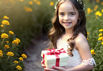 How to make a gift for flower girl
