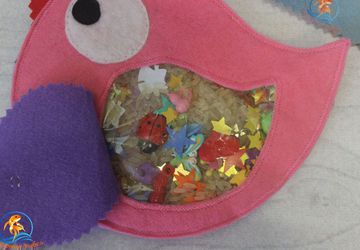 Искалочка Птичка, развивающая игрушка