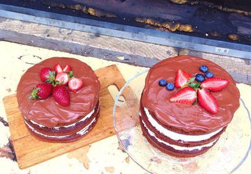 Торт "Naked cake"