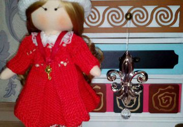 Интерьерная куколка малышка