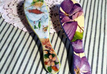 Расческа массажная деревянная