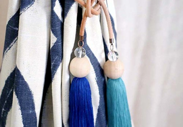 Сделай сам: Подхваты для штор.