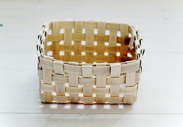 Грибная пора — плетем лукошко!