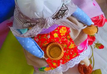 Подарочная кукла Бабка Характерная