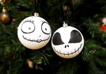 Набор шариков на ёлку "Джек и Салли"