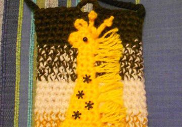 Сумка с жирафом