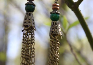 Серьги "Весенняя песня"