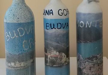 сувенирные бутылки из Черногории