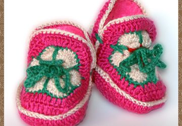 Пинетки из Африканского цветка