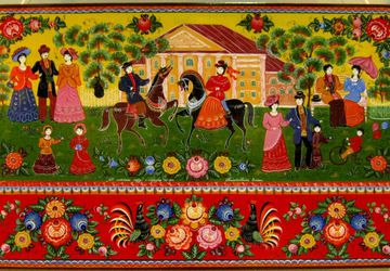 Курсы по городецкой росписи