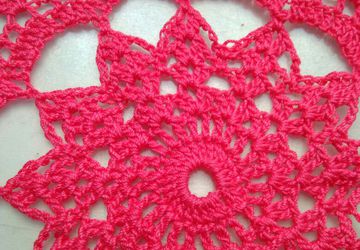 Салфетка ажурная