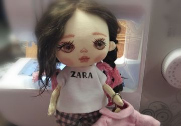 Интерьерная кукла ручной работы