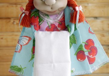 Текстильная Кукла "Полотенница"