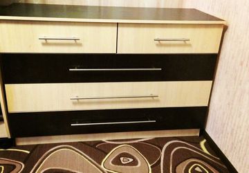 Двухцветный комод