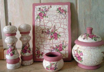 Мастер-класс ДЕКУПАЖ + КРАКЕЛЮР