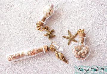 Колбочки с ракушками