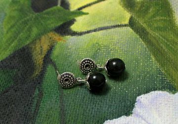 Серьги "Змеевик"