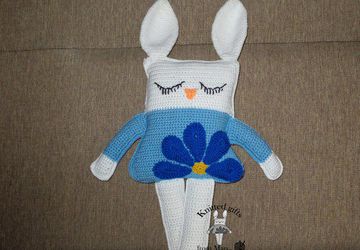 Подушка- игрушка "Зайка-сплюшка"