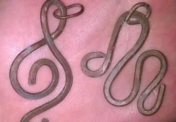 Брутальные амулеты из толстой меди!