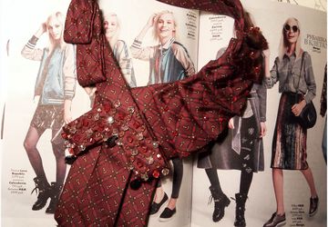 Галстук "Красный бархат"