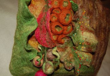 сумка валяная "Осенний Блюз"