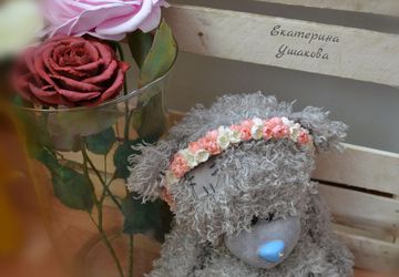 Ободок из фоамирана "Скромность"