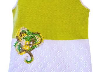 Детское платье "Лето в ажуре"