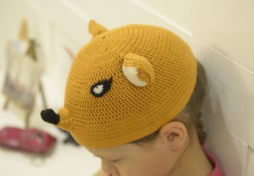 Шапка Лисичка.