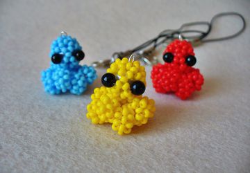 Брелоки-осьминоги