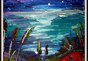 картина,"Восход луны"