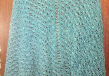 Палантин "Морские волны"