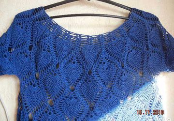 Летняя кофточка ручной работы