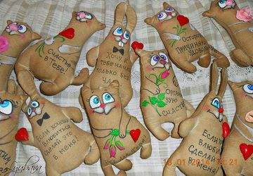 Симпатичные кофейные зверюшки.