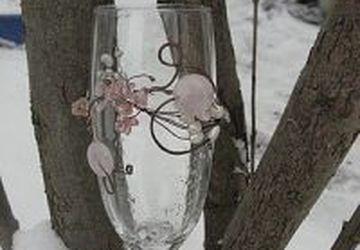 Мастер-класс: бокал на "Медную свадьбу"