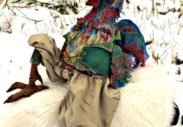 Интерьерная игрушка,ГРУНТОВЫЙ ТЕКСТИЛЬ  Пётр Петрович