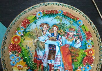 декоративная тарелка