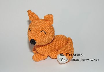 Рыжая лисичка (на заказ)