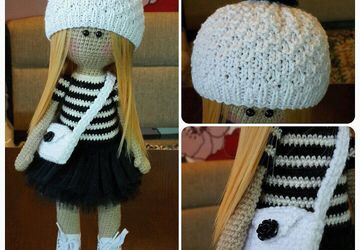 Кукла интерьерная