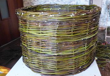 Корзина на клумбу