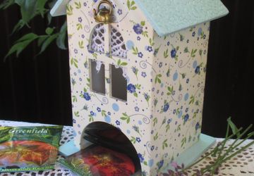 Чайный домик декупаж