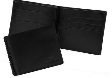 Кожаное мужское портмоне Cangurione 1141-001 V Black